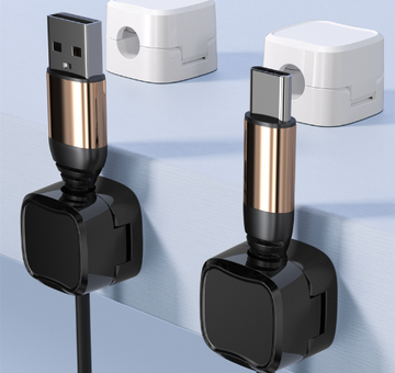 Magnetic cable organizer