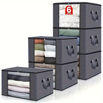 ClosetCare Storage Boxes – 6 Pack