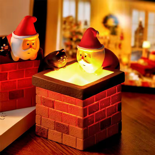 Christmas Chimney Lamp