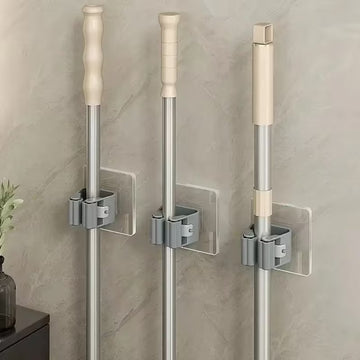 CleanWall Broom Holder Set